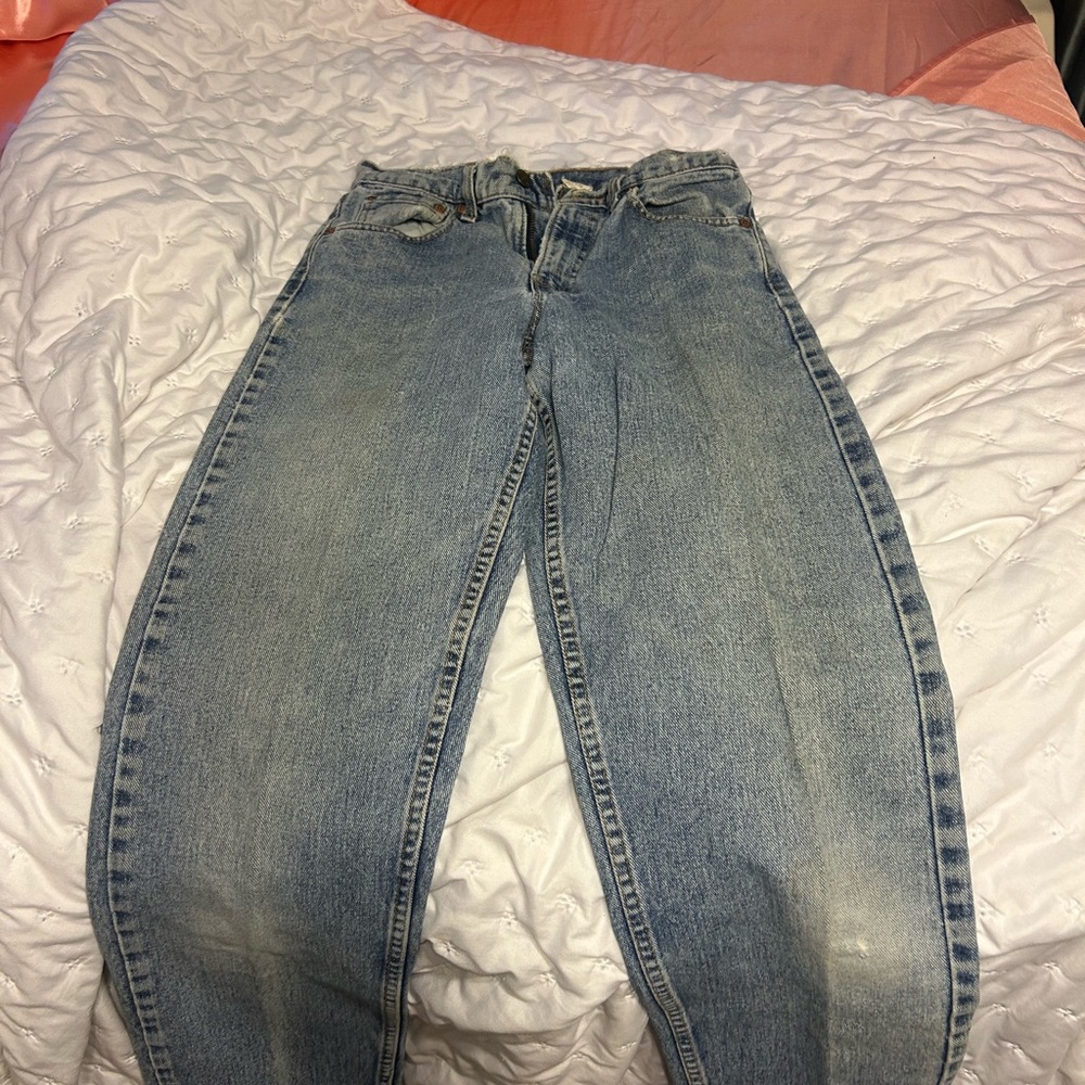 Levi's Blue Straight Leg Jeans